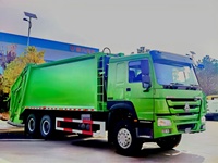 Camion compacteur de déchets SINOTRUCK HOWO 4X2 6X4 340HP 370HP 20 mètres cubes à bas prix