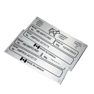 Blank Trailer <strong>VIN</strong> ID Plate Data <strong>VIN</strong> Serial ID TAG Plate Data Blank CAR Truck <strong>Number</strong> Letter Plate - Product Image 2