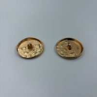 Kancing Shank Berlapis Nikel Bebas Nikel dari Paduan Seng, Berkualitas Baik, Bertekstur Embos, Jahitan Tangan, untuk Pakaian Kulit dan Kain