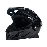 Nuevo Casco de Motocross Integral con Certificación DOT, ABS, para Hombre y Mujer, para Motociclismo al Aire Libre, Montaña, Rally, Go-Kart, Transpirable