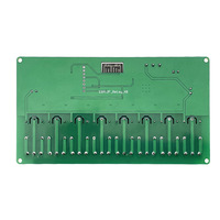 5V/7-28V Power Supply ESP12F Papan Pengembangan Delapan Cara ESP8266 Nirkabel WIFI Modul