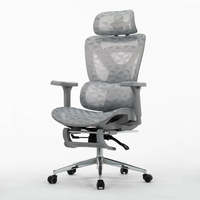 Chaise de bureau ergonomique fonctionnelle en maille avec logo personnalisé, fournisseur OEM ODM pour les commandes de bureaux en gros en Arabie Saoudite