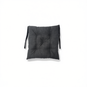 Coussin ASIENTO gris foncé 43*43 en fibre de toile, collection élégante pour animaux de compagnie - Product Image 1