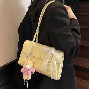 Bolso bandolera de cuero PU para mujer - Product Image 2