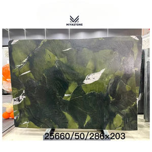 Dalle chaude transmettant la lumière Dalles de marbre vert avocat en pierre de luxe - Product Image 1