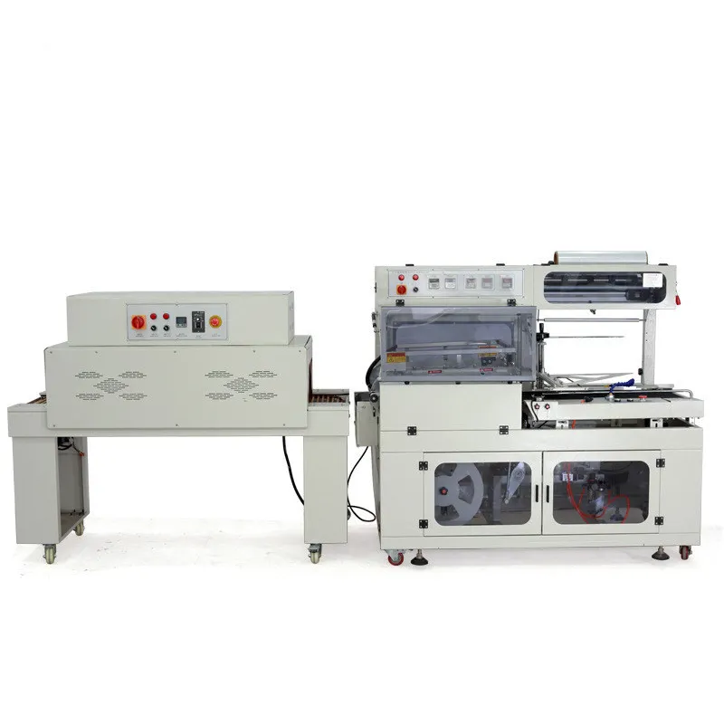 Automatic Shrink Wrapping Machine Drink Food Bottle Box Carton Wrapping Packing Machine
