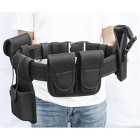 Offre spéciale Ceinture tactique en nylon 1680D Garde de sécurité utilitaire Pochette d'équipement modulaire avec boucle en plastique durable avec logo personnalisé