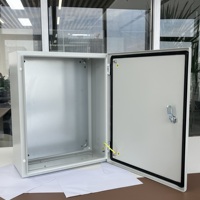 Boîtier électrique métallique QHECO IP65, boîte de commande électrique, boîtier métallique, boîte électrique, boîtiers pour électronique et instruments