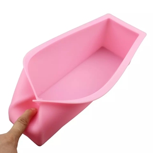 Bán Sỉ Khuôn Bánh Mì Nến Xà Phòng Tự Làm 1200Ml Dụng Cụ Làm Xà Phòng Ổ Bánh Hình Chữ Nhật Khuôn Xà Phòng Bằng Gỗ Có Lớp Lót Silicon - Product Image 6