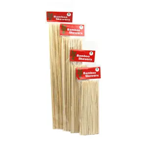Grelha de bambu natural, alta qualidade de china, espeto de churrasco, 90cm, 2.5mm, 200mm, 3mm, 30cm, 300x25mm, grelha de churrasco