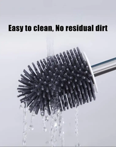 Set di Spazzole per Pulizia Bagno Ecologiche e Personalizzabili Doteclean, Spazzola per <span class=keywords><strong>WC</strong></span> con Setole in TPR, Silicone e Acciaio, Confezione in PP - Product Image 4