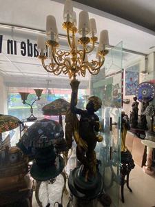 Декоративная алюминиевая лампа в натуральную величину - Product Image 2