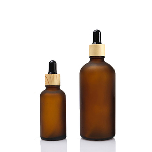 100ml ambra per i flaconi di vetro contagocce per massaggio essenziale della cuticola vuota - Product Image 4