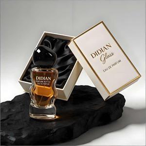 Nuevo Diseño de Botella de <span class=keywords><strong>Perfume</strong></span> Cilíndrica de Vidrio de 50 ml con Superficie Ondulada Irregular, Colorida, Vacía, con Tapa de Pulverización - Product Image 6