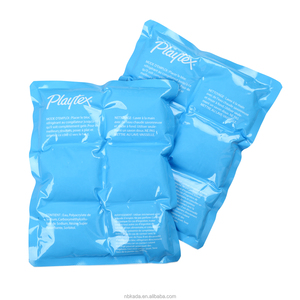 Kyoda Reusable Mini Food Cooling Thermal Keep Lunch Box Fresh Instant Ice Gel Pack PVC Waterproof Shopping Bag