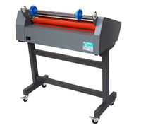 Laminateur électrique de petite taille LF650S, machine à plastifier automatique pour papier et film, plastification à chaud/à froid, vitesse de 1,6 m/min, AC110V-240V