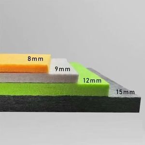 Tự dính có thể tháo rời hiện đại tùy chỉnh đa giác cảm thấy bảng thông báo - Product Image 4