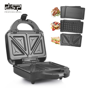 DSP <b>3</b> <b>In</b> <b>1</b> Breakfast <b>Maker</b> Multifunction Sandwich <b>Waffle</b> <b>Maker</b> Electric Household Nonstick Cooking Appliance - Product Image 1