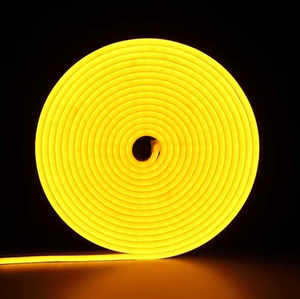 In Offerta: Striscia LED <span class=keywords><strong>Neon</strong></span> in Silicone Flessibile 5m 50m 6x12mm Tagliabile Ogni 1cm, DC5V 12V 24V, Monocolore o RGB - Product Image 2