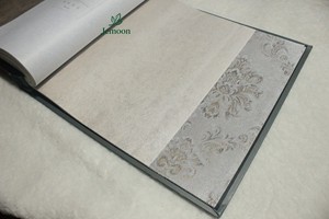 Rollos autoadhesivos de fábrica china para vinilo de Hotel, película decorativa de estilo de buena calidad, papel tapiz de tela texturizada listo para enviar - Product Image 2