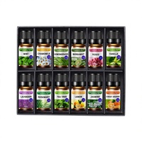 Lot de désodorisants d'ambiance aromathérapie saveur unique 10 mL, plusieurs tailles, modèle 020 ; Huile aromatique végétale transfrontalière Lavande Rose
