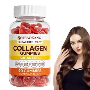 Gomitas de Colágeno Marino OEM, Promueve el Crecimiento del Cabello, Deja la <span class=keywords><strong>Piel</strong></span> y las Uñas Más Saludables, Repone la Energía, Suplemento - Product Image 1