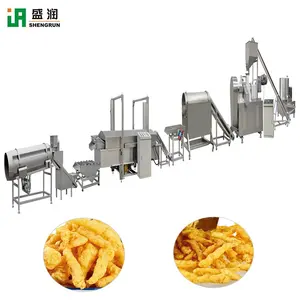 Africa Popular Crispy Corn Stick Machine Extruder Automatic Kurkure Snacks Processing Line Factory Price