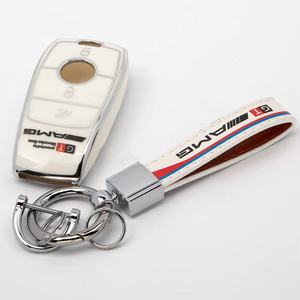 Étui à clés en TPU de haute qualité avec porte-clés Transparent étanche pour Mercedes-Benz <span class=keywords><strong>classe</strong></span> A/B/E AMG GLA/<span class=keywords><strong>GLB</strong></span>/GLC/GLE/CLA AMG - Product Image 4