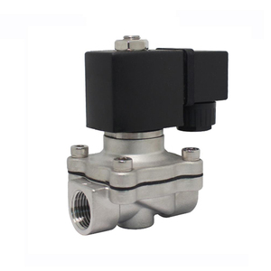Vanne solénoïde à diaphragme COVNA 1/2 pouce 2 voies 12/24 volts normalement fermée en acier inoxydable pour eau et air - Product Image 5