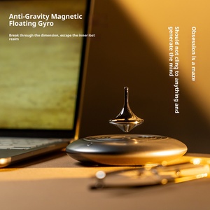 Giroscopio de Levitación Magnética - Inception Black Tech, Giroscopio Magnético Flotante de <span class=keywords><strong>Metal</strong></span> para Aliviar el Estrés, Original de Fábrica - Product Image 2