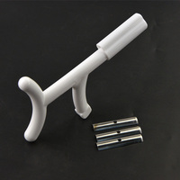 Blanc Tir À L'arc Flèche Plumes Grattoir Décapant Empennage Aubes Dissolvant De Colle Outil BRICOLAGE Flèche Tir À L'arc de Chasse Accessoires