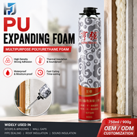 Mousse expansive polyuréthane multi-usage en spray pour isolation, remplissage de joints et scellement des portes, fenêtres et murs