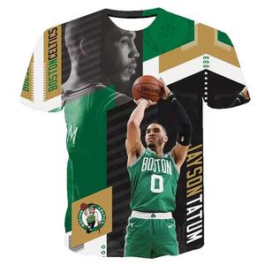 Livraison gratuite aux États-Unis, <span class=keywords><strong>maillot</strong></span> de basket-ball de la conférence est-amerique, MVP, 0, <span class=keywords><strong>maillot</strong></span> 3D, <span class=keywords><strong>Tatum</strong></span>, impression intégrale, <span class=keywords><strong>Celtics</strong></span>, n°. 7 Brown Casual Blank - Product Image 1
