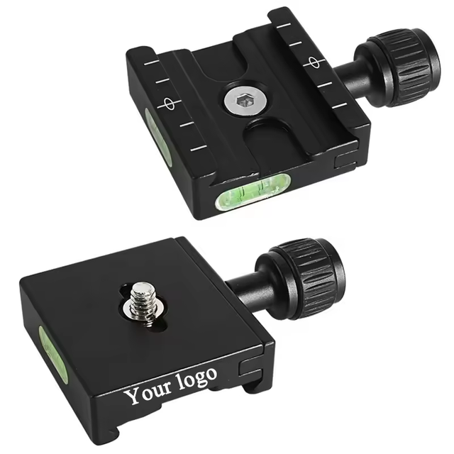 DARYOO New Aluminium 50mm Quick Release Plate QR Clamp Adapter for Tripod Head Compatible Manfrotto RRS Arca Swiss