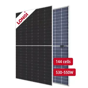 Longi Himo 4m LR4 60HPH 365W 370w 375w 380w Panneau solaire monofacial pour projets distribués