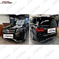 Kit de carrosserie pour Mercedes Benz GL X166 2013-2015, transformation de l'ancien modèle en nouveau, mise à niveau vers le look GLS63 AMG 2016, ensemble de pare-chocs