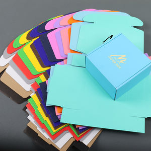 Scatola di cartone in cartone di cartone di carta per <span class=keywords><strong>scarpe</strong></span> e camicia di abbigliamento spedizione cassetta postale - Product Image 5