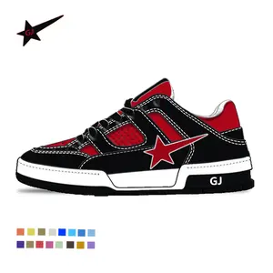 2024 logotipo personalizado Casual precio bajo cuero moda Zapatillas mujer señoras hombres deportes Skateboard zapatos con logotipo