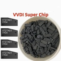 Lot de 10 puces transpondeurs originales XT27A VVDI Super Chip XT27A01 pour ID46/40/43/4D/8C/8A/T3/47 pour VVDI Mini Key Tool