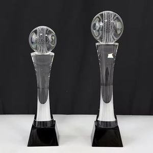 Trofeo Deportivo <span class=keywords><strong>de</strong></span> <span class=keywords><strong>Cristal</strong></span> Personalizado, Trofeo <span class=keywords><strong>de</strong></span> Bola <span class=keywords><strong>de</strong></span> Cricket con Impresión <span class=keywords><strong>de</strong></span> Logotipo y Grabado - Product Image 5
