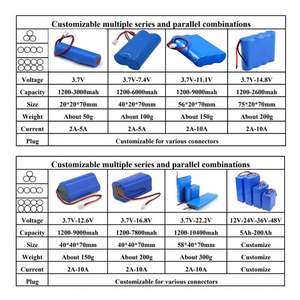Batterie פלוס chargeur 24v 58ah 7s3p 10s1p 36v 2.2ah עם אופניים חשמליים 48v 7.4v <span class=keywords><strong>4400mah</strong></span> 32.56wh 18650 סוללת ליתיום - Product Image 6