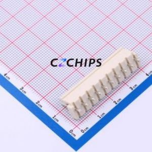 HC-VH-10A10-M Wire-to-Board Pin Header Through hole Component (THT),P=3.96mm Connector 1x10P 3.96mm Through Hole VH - Product Image 2