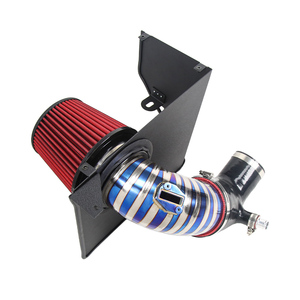 Sistema de admisión de aire frío de aleación de titanio azul de 4 pulgadas de alta calidad nueva condición 2019 + para BMW M340i 2020 B58 3.0L <span class=keywords><strong>Turbo</strong></span> filtros de aire - Product Image 4