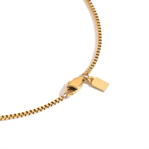 EManco - Collier chaîne en acier inoxydable doré, hypoallergénique, style hip-hop, <span class=keywords><strong>bijoux</strong></span> fins pour hommes - Product Image 5