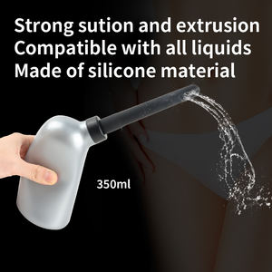 350ml Enema Rectal Ducha Bola de silicona Vaginal Ano Ducha Enema Bombilla Anal Limpiador Enema Productos sexuales para adultos Lavado Limpieza SM - Product Image 5