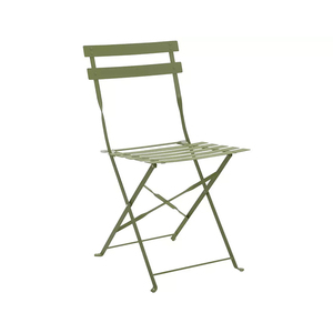 AJUNION <strong>4</strong> <strong>Seater</strong> Folding Metal Patio <strong>Set</strong> Steel Garden <strong>Set</strong> Folding Table and Chair Outdoor <strong>Bistro</strong> <strong>Set</strong> - Product Image 5
