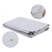 Bâche en PE blanche à double revêtement durable pour une utilisation polyvalente