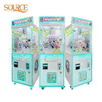 Machine à griffes d'arcade à monnayeur SOURCE, jeu à prix, jouets d'amusement, cadeaux et cartes, produit phare
