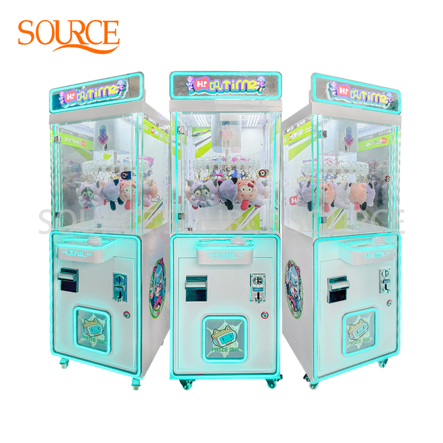 SOURCE Coin Operated Arcade Claw Machine Prize Game Hot Selling Amusement Toys Gifts and Cards