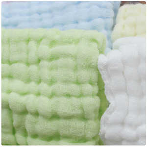 1 개/세트 순면 아기 어린이 얼굴 천 세트 유아 소년 소녀 사각 손 수건 부드러운 신생아 수유 타액 타월 - Product Image 1